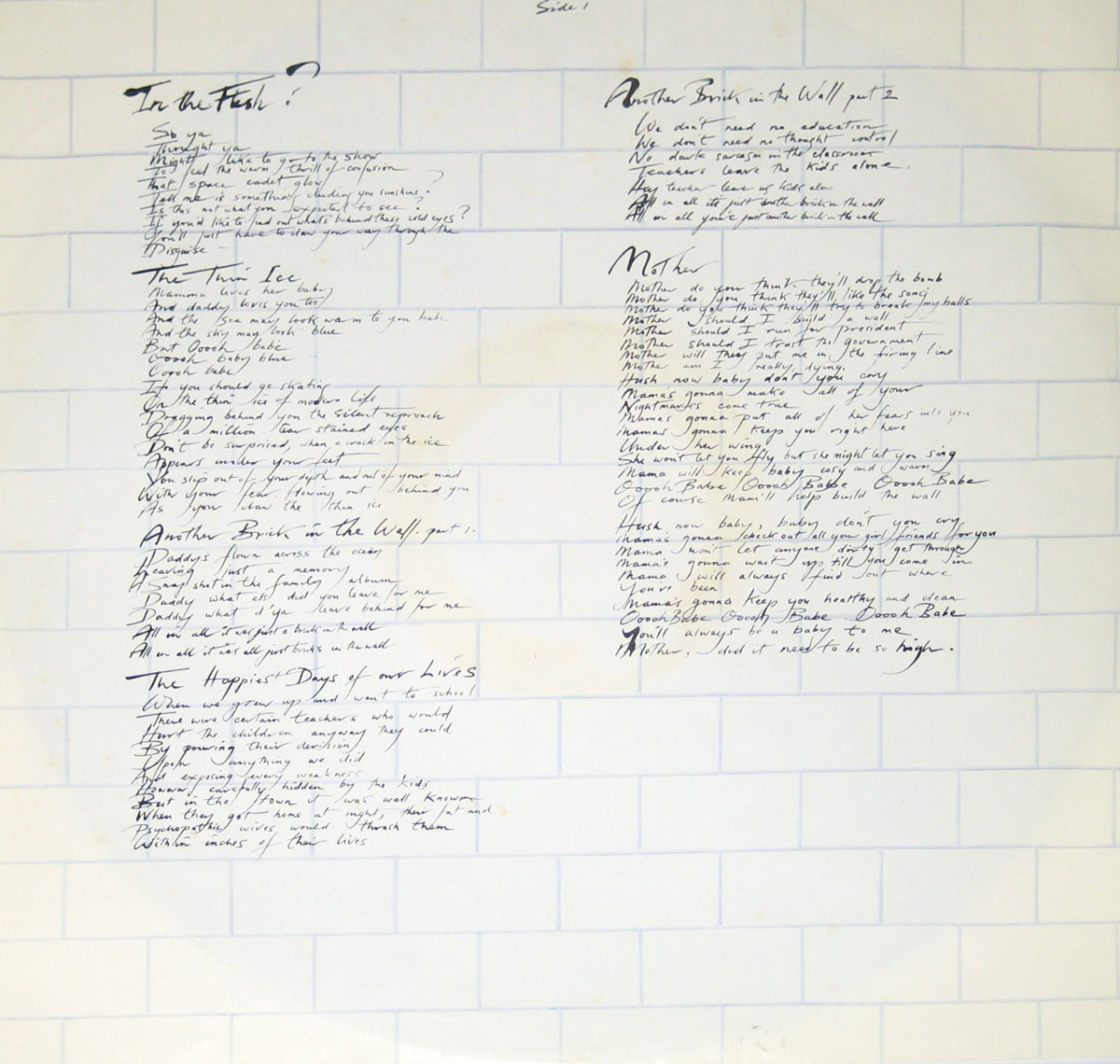High Resolution Photo pink floyd the wall1 